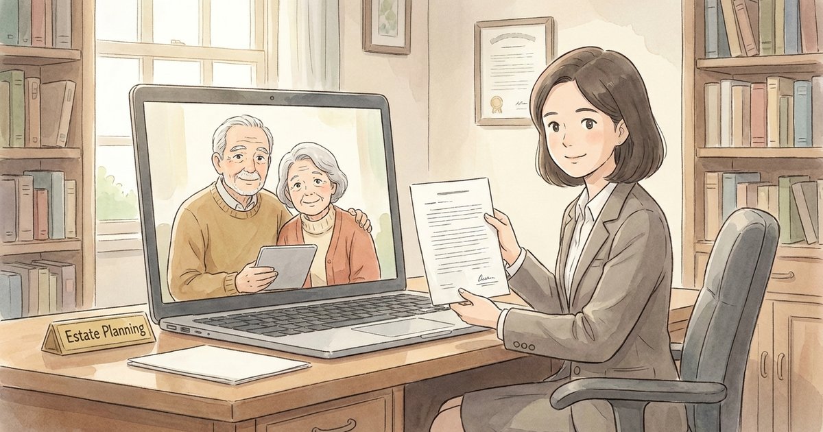 Can an elderly parent sign a will and powers of attorney remotely if they cannot meet in person? - NC