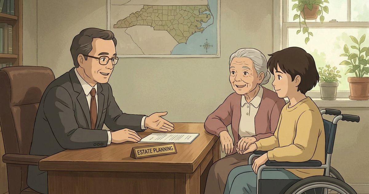 How do I make sure a disabled relative can use inherited funds without losing important support services? NC