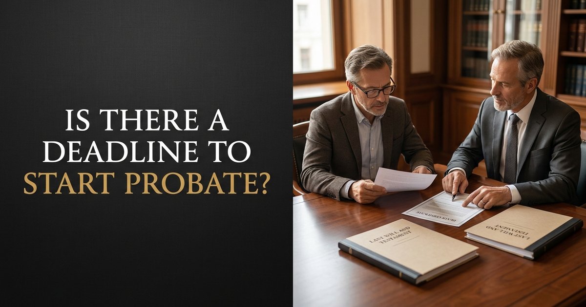 Do I have to start probate within a certain period after someone dies? NC