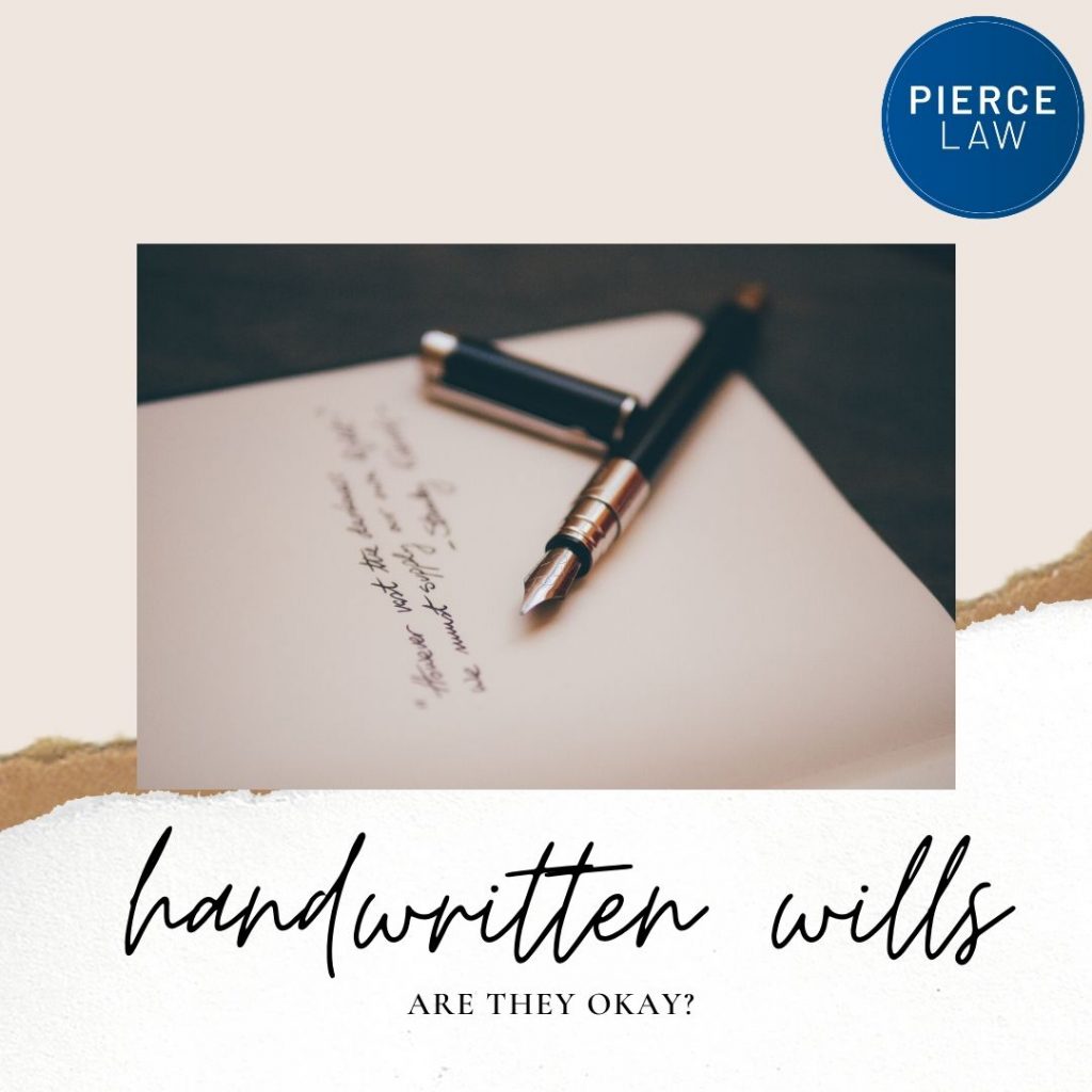 Can or Should I Hand Write My Will?