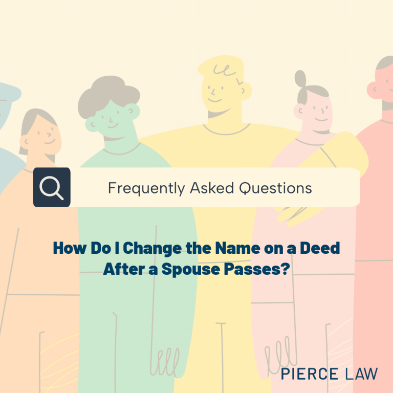 FAQ deed change spouse nc