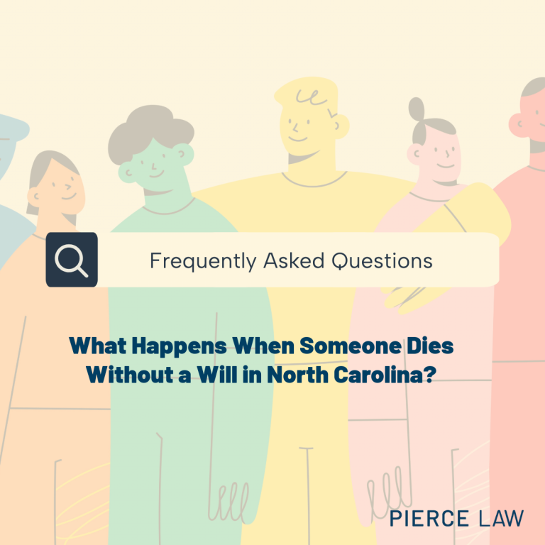 Someone Dies Without A Will NC