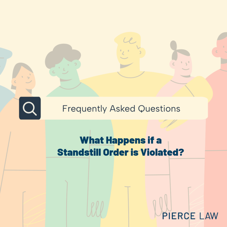 probate stand still order