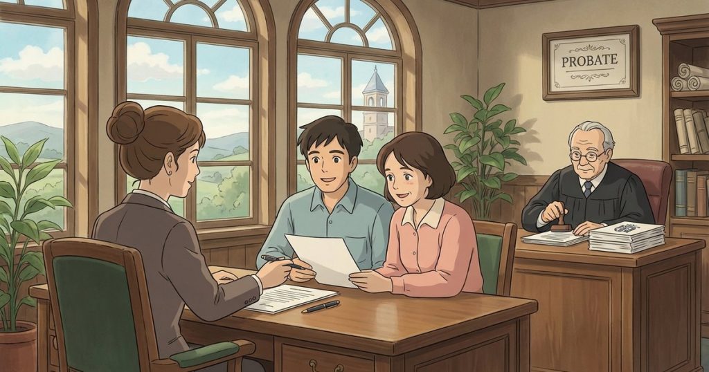 What are the steps to designate and register a personal representative and file letters of administration?