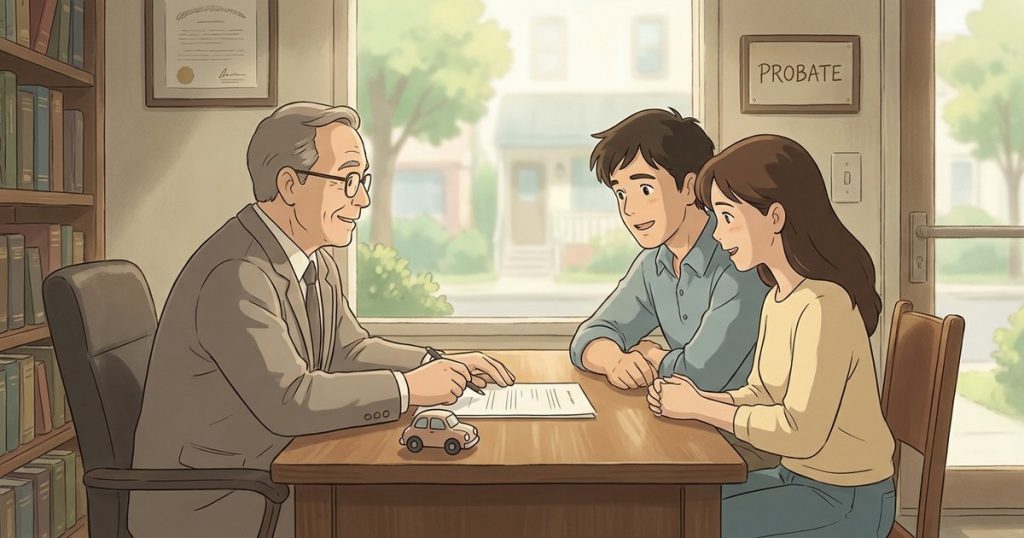 What happens if a lender files a claim on a car loan that also lists the former spouse—can the estate be protected if their agreement said they would pay? NC
