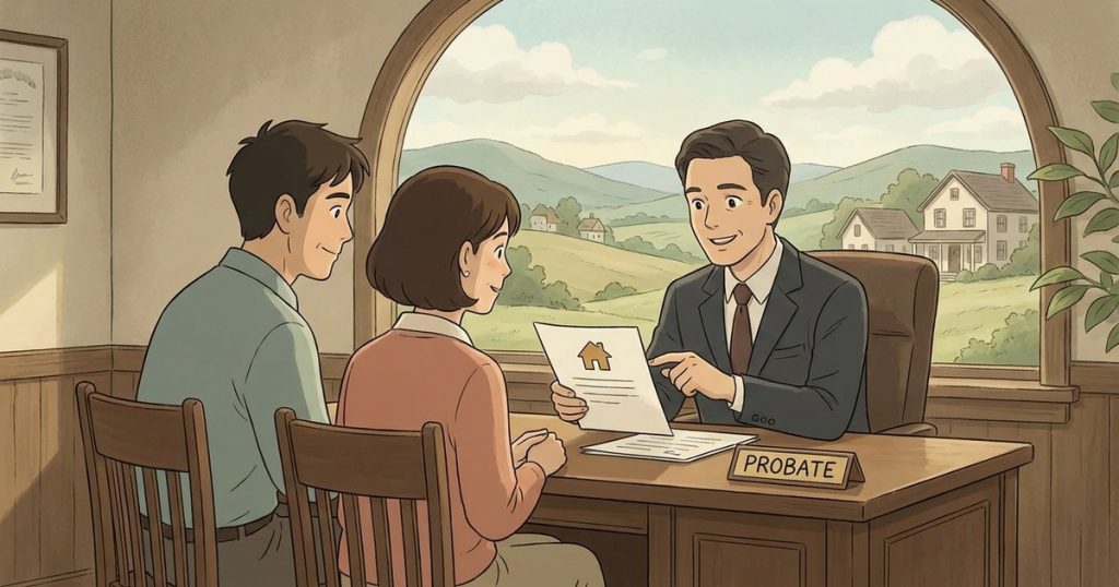 How can I sell inherited property without full probate administration? NC