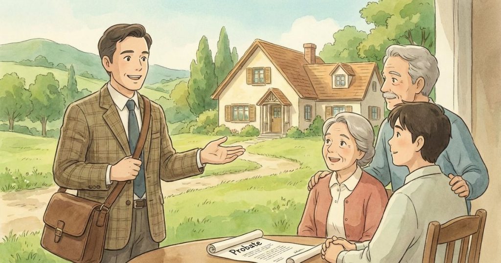 Can I deed a mortgage-free home directly to one heir without selling it in probate? NC