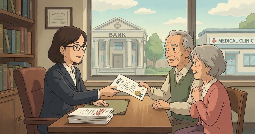 Can I revoke my current power of attorney and create a new one without issues with banks or doctors? NC