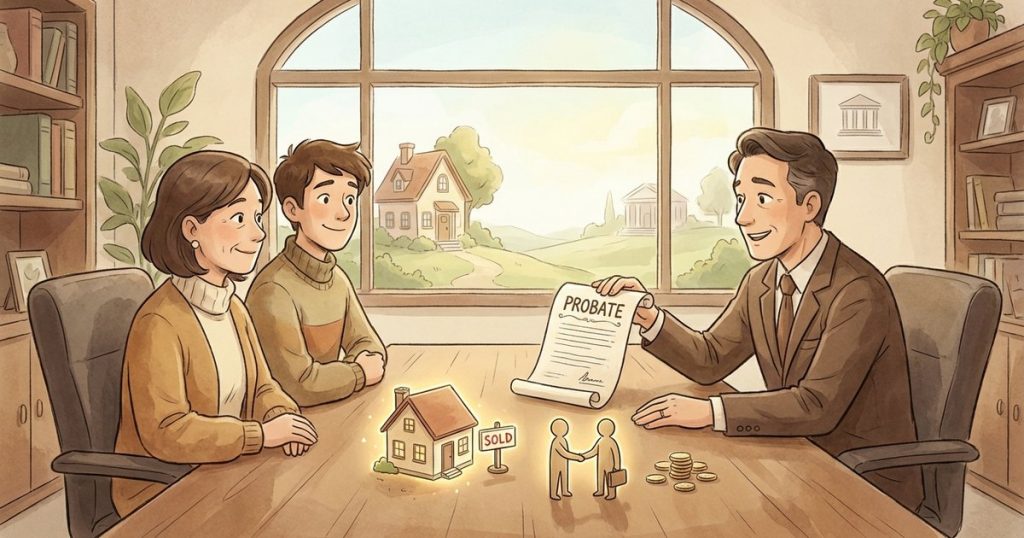 How do we sell a mortgaged home co-owned with an ex-spouse and divide the proceeds? NC