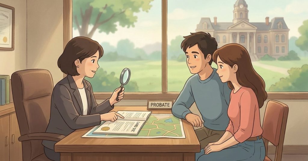 What happens if a title search shows problems with the deed or ownership before I list the property for sale? NC