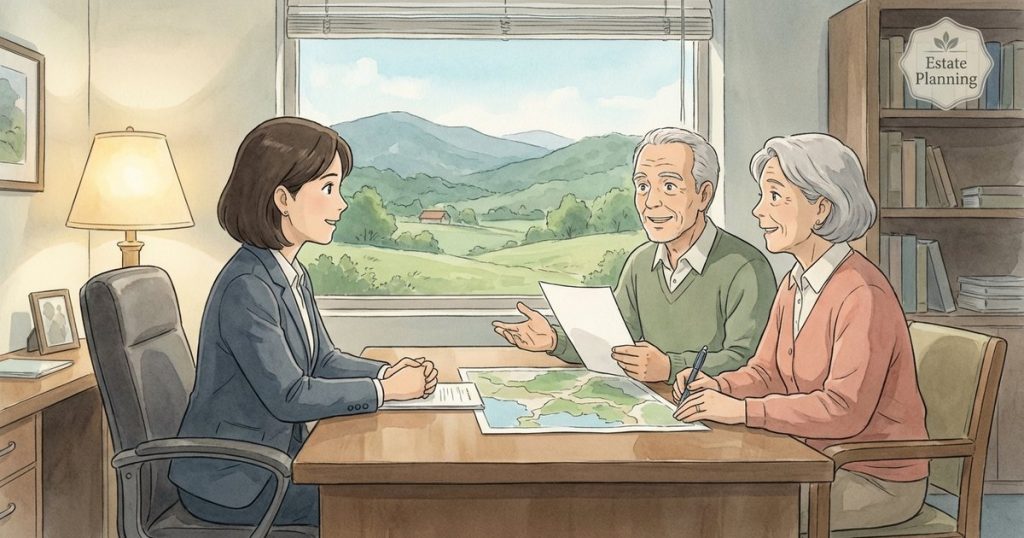 Do we have to record a power of attorney with the courthouse, and if so, where should it be recorded if we live in different counties? NC