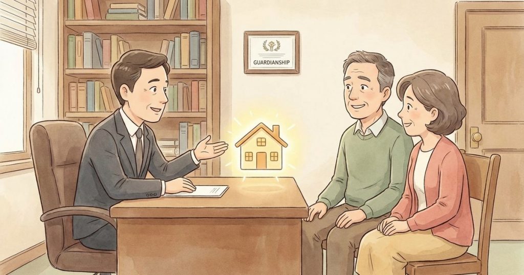 Can I get an emergency guardianship quickly so I can handle my adult child’s housing and property issues right away? NC