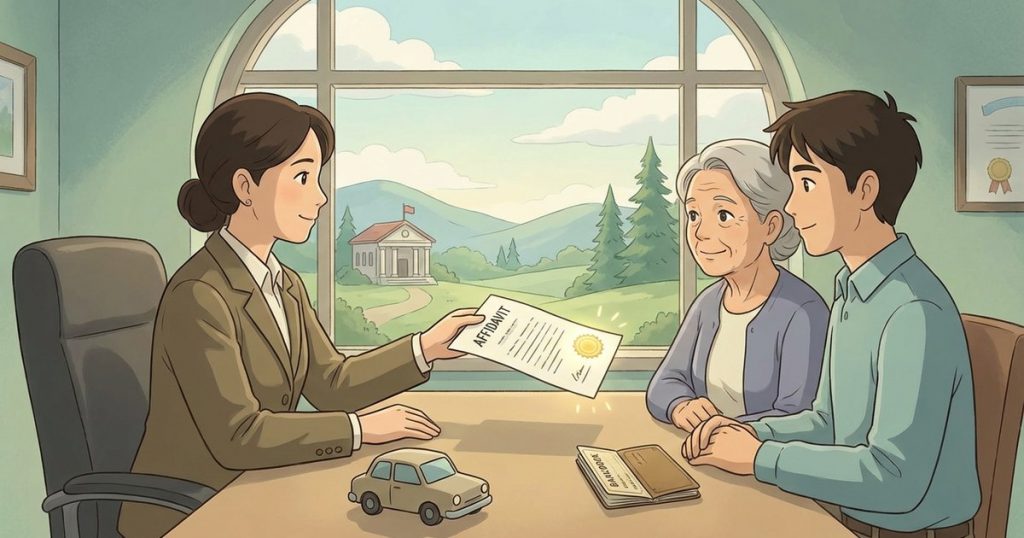 Can I use a small-estate process instead of full probate when the main assets are a vehicle and a small bank account? nc
