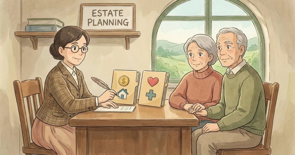 Do we need separate financial and health care powers of attorney, and who should we name if we don’t want the same person handling everything? nc