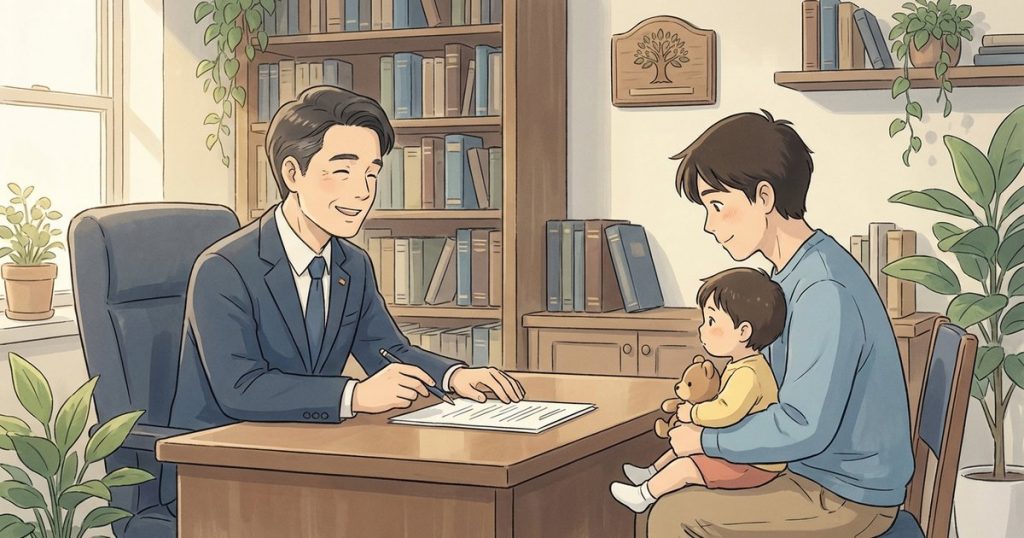 If my child is the main heir but is a minor, what legal setup is required to hold and manage the inheritance until adulthood? nc