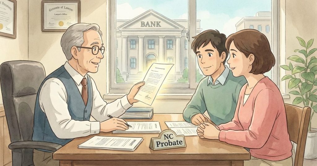 If the bank refuses to honor the designation, is a small-estate affidavit or affidavit of collection an option, and what steps are required? nc