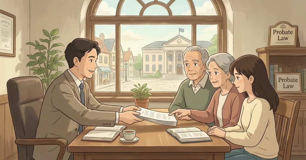 How can I find out whether there is a will and who should handle the estate? nc