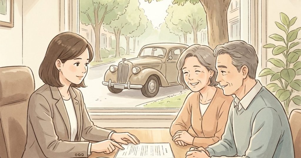 Does an active registration at the time of death change how the vehicle is reported or valued in probate? nc
