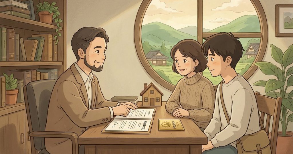 What notice and paperwork should heirs or family members receive before an estate sells a home or condo? nc