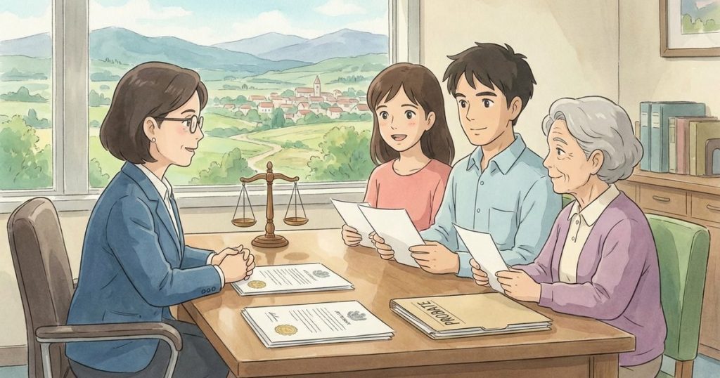What paperwork and information do I need to start the probate process for an estate with no will? nc