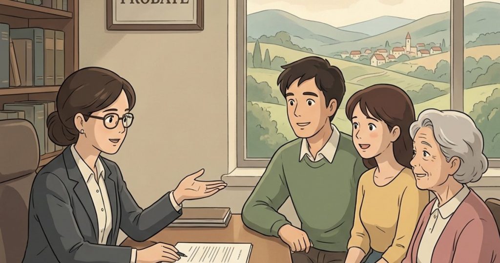 What happens if multiple family members disagree about how the estate should be handled? nc