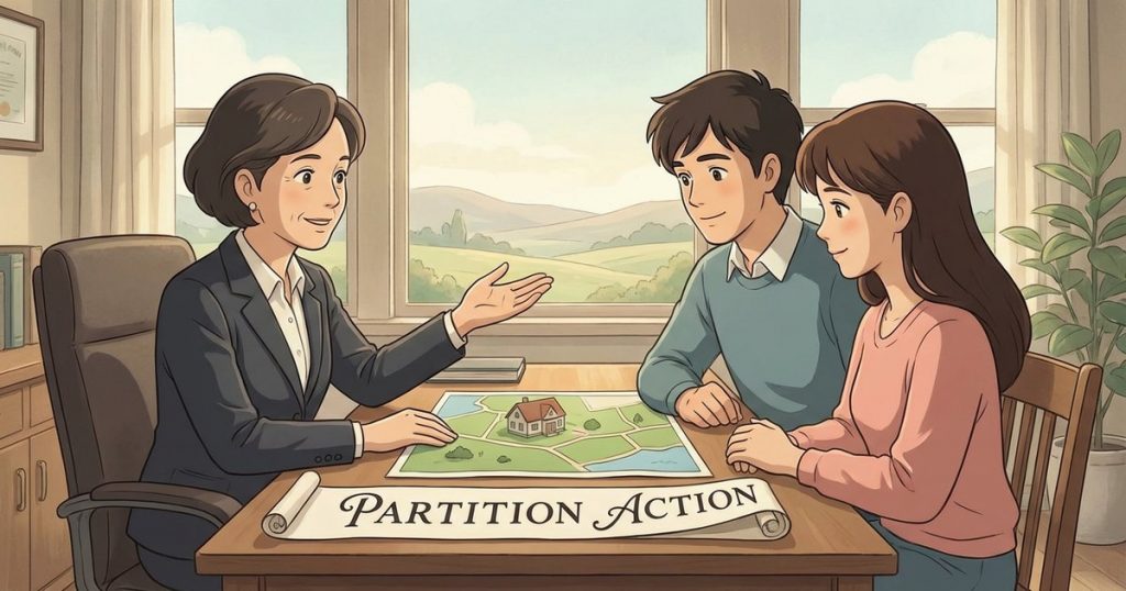 Can we move forward with partition even if we never probate the estate? nc