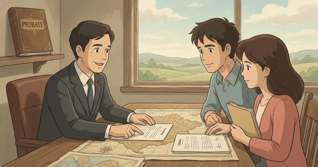Why would the house title still show multiple heirs after we already finished the estate paperwork? nc