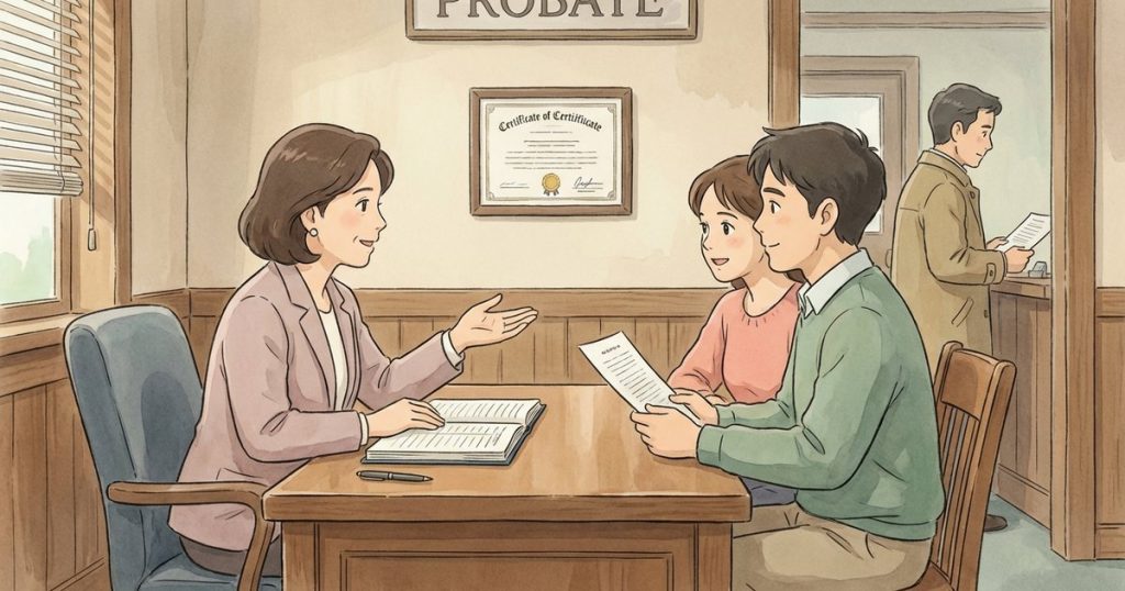 What happens if someone else files to administer the estate after I already submitted my application? nc