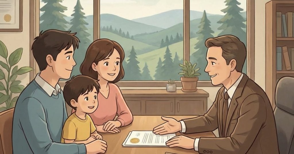 Can the land be transferred if there wasn’t a will, and what is the process? nc