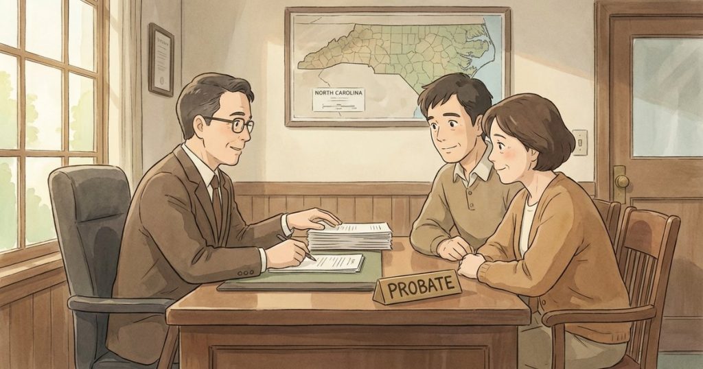 What happens if other children of the deceased also didn’t know the probate was opened and weren’t properly notified? nc