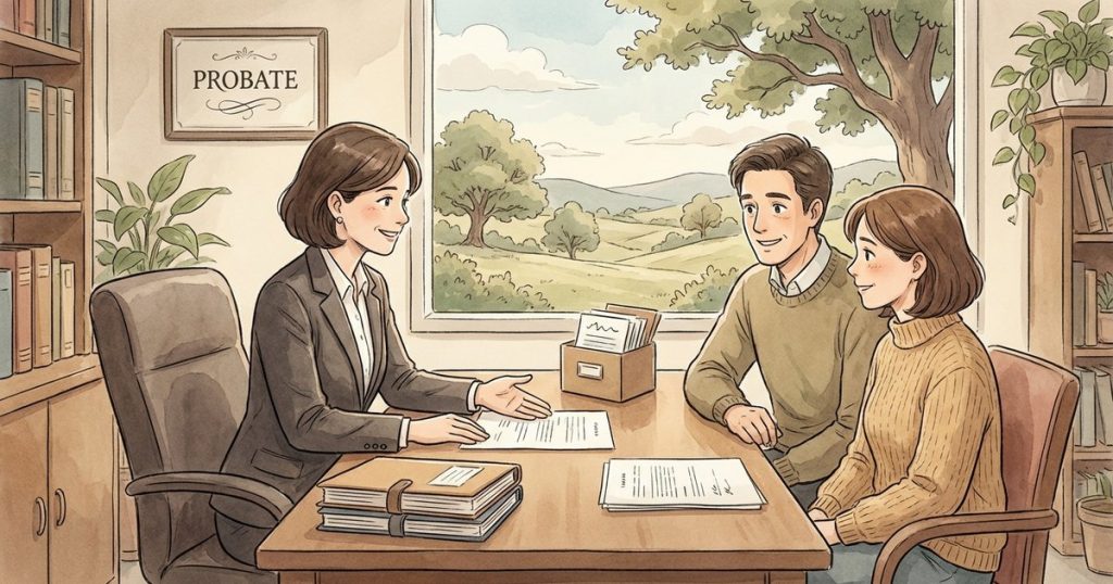 What can I do if a relative handled the estate but hasn’t shared any inventory, accounting, or paperwork with me? nc