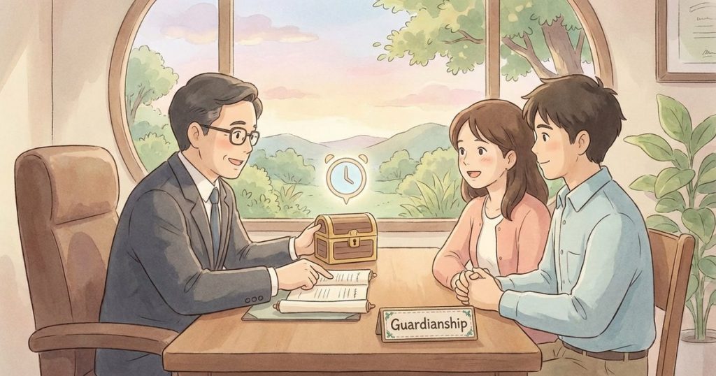 Why would I need a bond for a guardianship, and how does that affect when I can access the account? nc