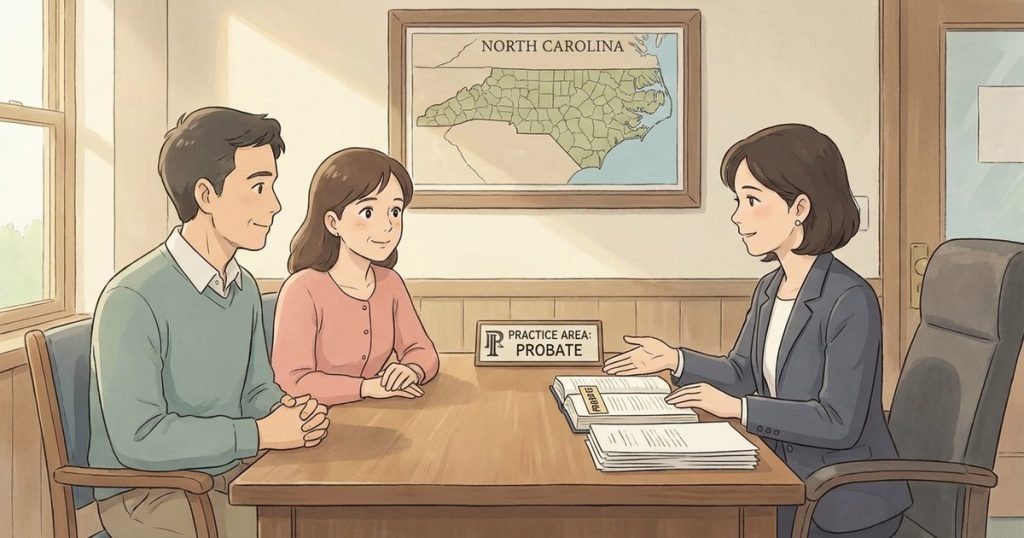 Do I have to open probate if my parent’s bank accounts have beneficiary designations, but the named beneficiary has already died? nc