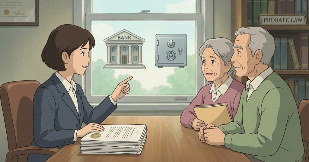 Do I need to provide the sealed letters to banks or other institutions to access estate accounts or information? nc