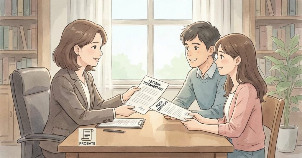 What documents do we need to provide to prove we represent the estate before you can share records? nc