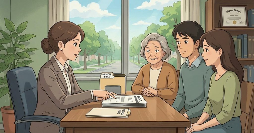 Can the estate pay a deceased person’s medical bill, and what proof does the court usually require? nc