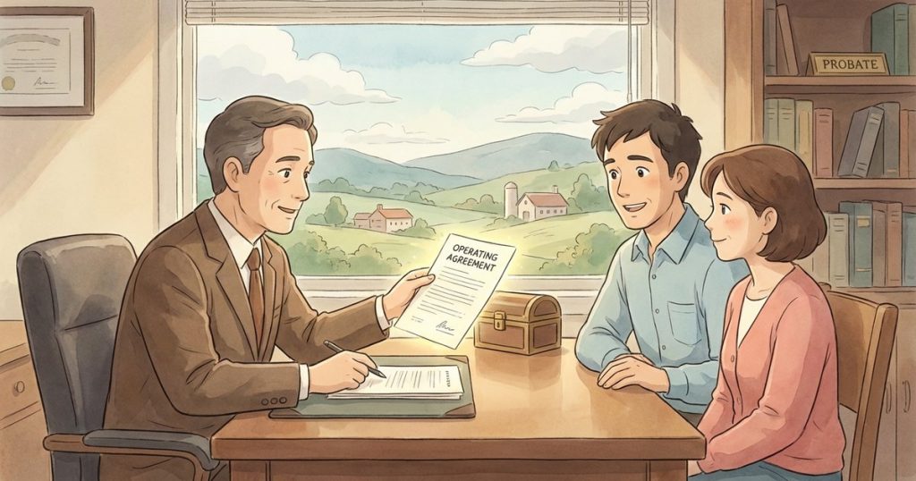 How do I get a bank to release money from a deceased person’s LLC account to the estate? nc