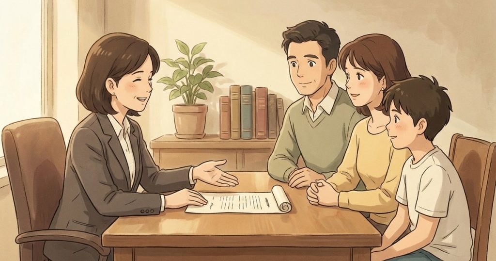 Who counts as an “interested party” in a probate case, and why would my stepchildren need notice? nc