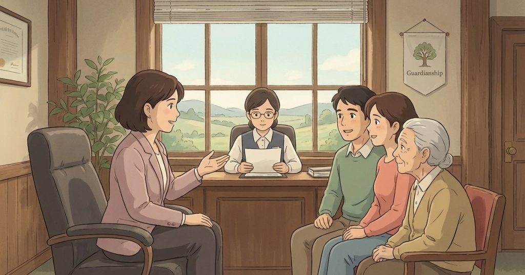 Can more than one person serve as guardian, and what happens if family members disagree? nc