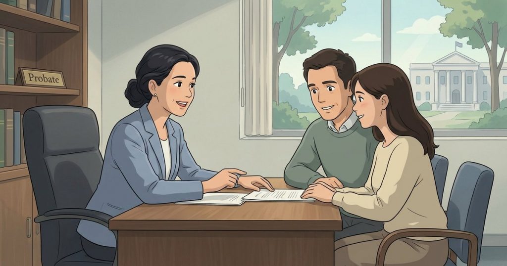 Do I need to go to court to transfer the deceased person’s assets when there is no will? nc