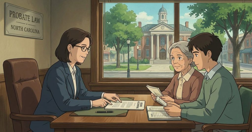 How do I force the estate to provide an accounting and proof of where the sale proceeds are being kept? nc
