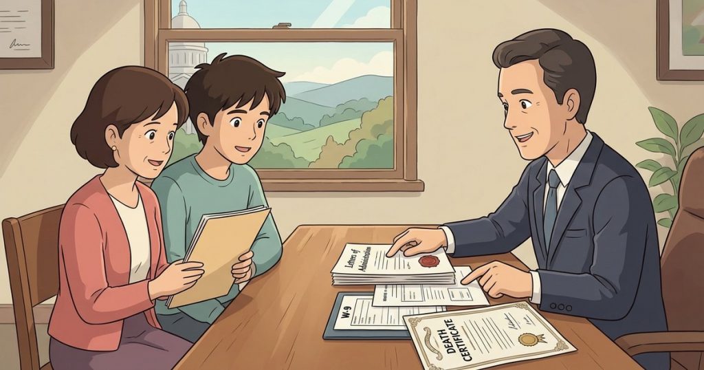 What documents does an estate administrator typically need to provide to access and close estate accounts? nc