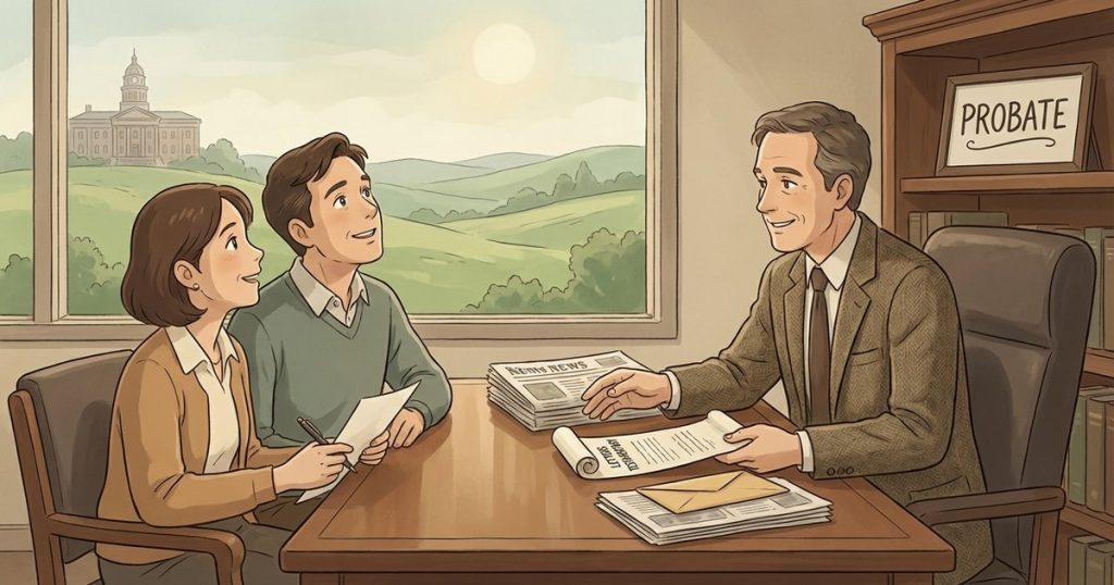 How do I open an estate and give notice to creditors when there are disputed or unproven claims? nc