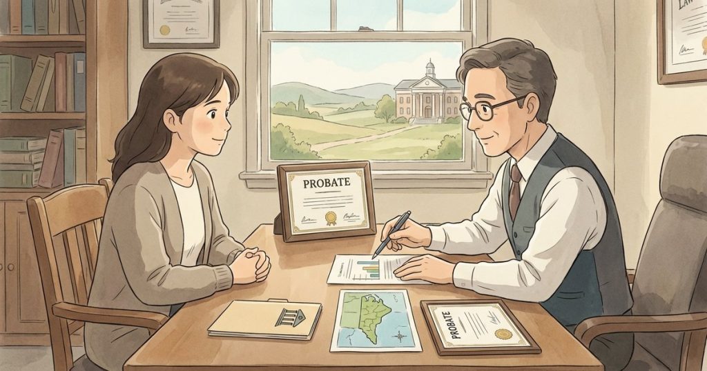 If there is no will, how is a surviving spouse supposed to receive the deceased spouse’s money and property? nc
