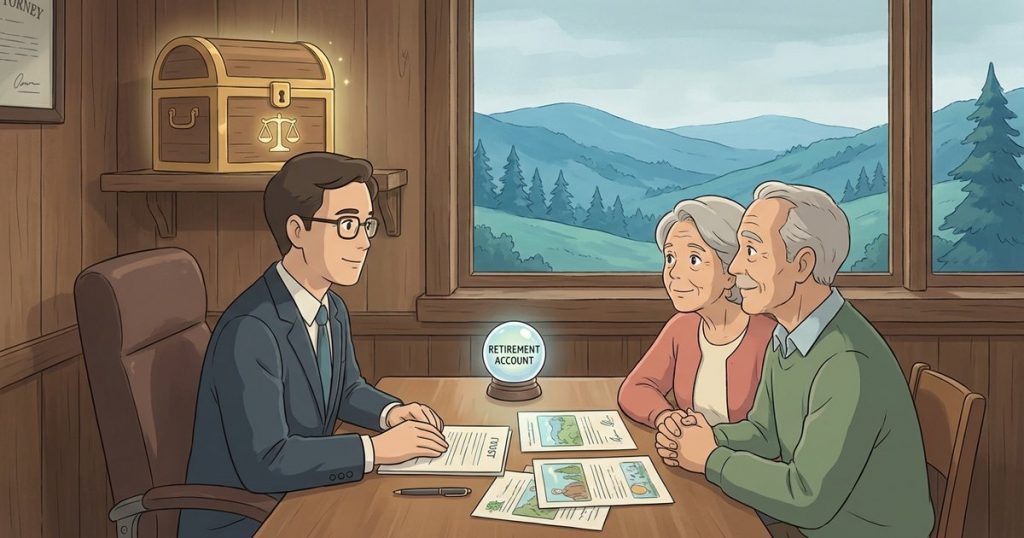 Do retirement accounts go to the trust automatically, or do beneficiary designations control who receives them? nc