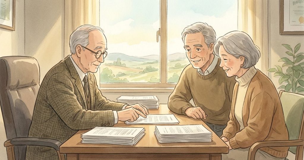 What do we need to do to clear the house deed when it’s still in both spouses’ names years after the death? nc