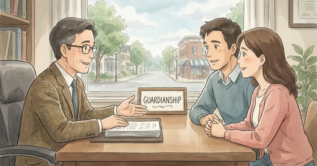 What is the difference between emergency guardianship and permanent guardianship, and how long does each last? nc