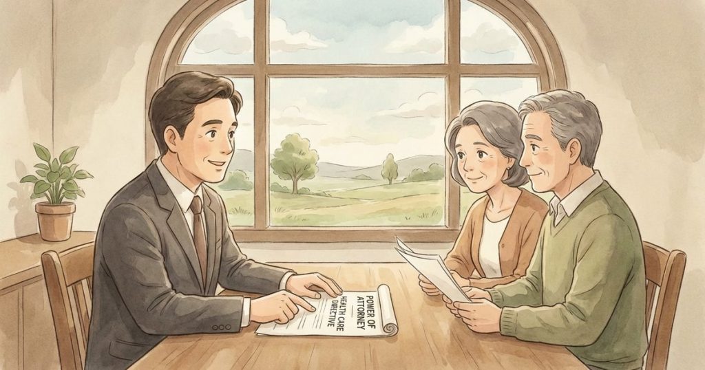 What documents should be included with a will if I want someone to handle my finances and health care if I become incapacitated? nc