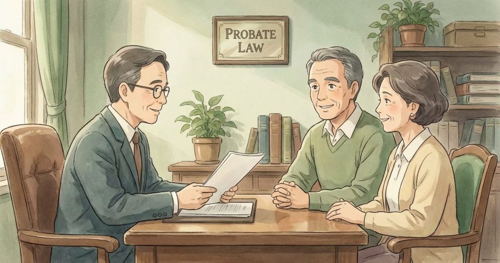 Can a partition case move forward while the estate administration is still pending? nc
