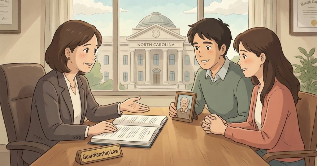 How do I become a legal guardian for an adult relative when I can’t access their medical records? nc
